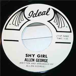 Allen George  - Shy Girl / I Won't Cry download mp3 flac