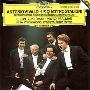 Antonio Vivaldi - Stern, Zukerman, Mintz, Perlman, Israel Philharmonic Orchestra, Zubin Mehta - Le Quattro Stagioni download free