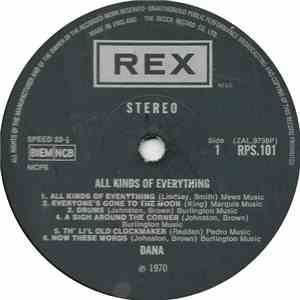 Dana  - All Kinds Of Everything download mp3 flac