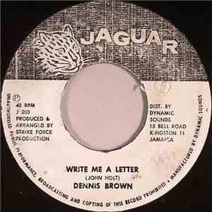 Dennis Brown / Mafia & Fluxy & The Aggrovators - Write Me A Letter download free