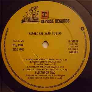Fleetwood Mac - Heroes Are Hard To Find download mp3 flac