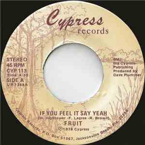 Fruit  - If You Feel It Say Yeah download mp3 flac