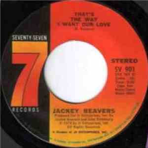 Jackey Beavers - Ooh, I Love You / That's The Way I Want Our Love download mp3 flac