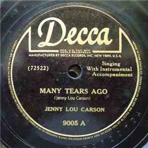 Jenny Lou Carson - Many Tears Ago / You've Gotta Quit Makin' Me Blue download mp3 flac