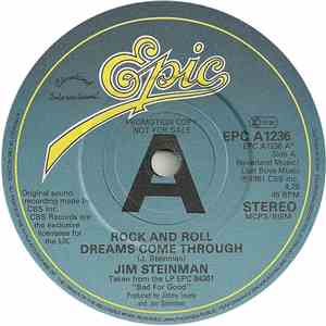 Jim Steinman - Rock And Roll Dreams Come Through download mp3 flac