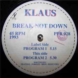 Klaus - Break Not Down download free Klaus - Break Not Down download mp3 flac