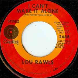 Lou Rawls - I Can't Make It Alone download mp3 flac