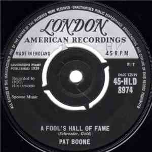 Pat Boone - A Fool's Hall Of Fame download free