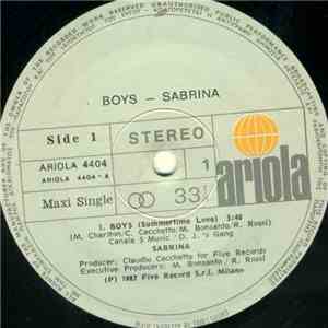 Sabrina - Boys (Summertime Love) download mp3 flac
