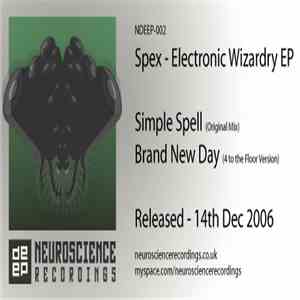 Spex - Electronic Wizardry EP download free Spex - Electronic Wizardry EP download mp3 flac