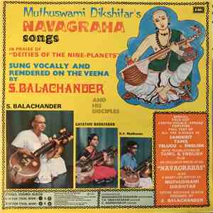 Sundaram Balachander And His Disciples - Muthuswami Dikshitar's Navagraha Songs - In Praise Of Deities Of The Nine Planets download free