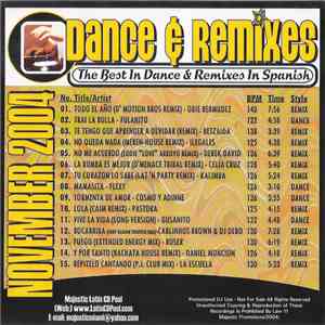 Various - Dance & Remixes - November 2004 download mp3 flac