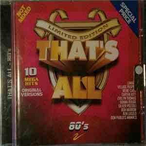 Various - That's All - 80's download mp3 flac