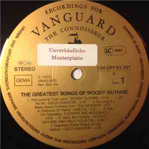 Various - The Greatest Songs Of Woody Guthrie download mp3 flac