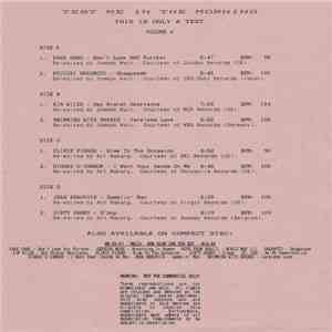 Various - This Is Only A Test Volume 4 download mp3 flac